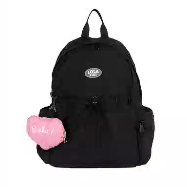 萝拉原创 出行轻便运动旅行 涤纶（聚酯纤维） 双肩包 中号 女款 多色