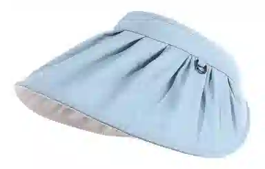 优幽兰 休闲 时尚潮流大头围显脸小户外旅行小众高颜值简约甜美大帽檐防紫外线 锦纶 防晒帽 女款