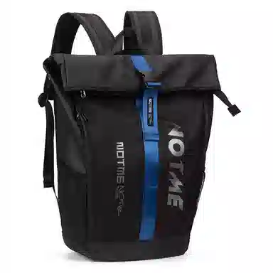 NOT ME Large Logo Backpack Black