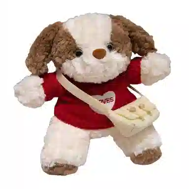 狐狸仙 可爱流浪小狗 玩偶 毛绒公仔