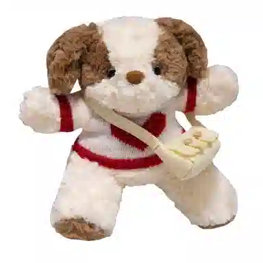 狐狸仙 可爱流浪小狗 玩偶 毛绒公仔