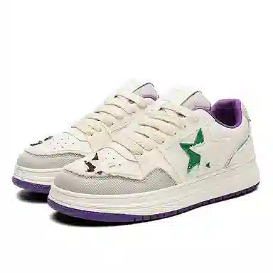 双星八特 独特魅力 自由灵动 透气潮流百搭运动复古增高休闲经典 耐磨轻便防滑 低帮 板鞋 男女同款