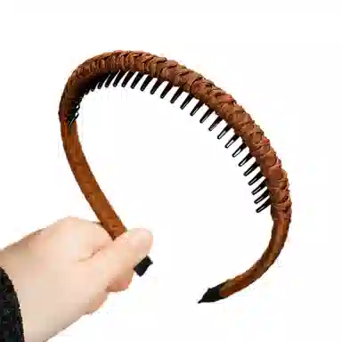 左欧 洗脸敷面膜用带齿防滑压发无痕头箍 发箍 女款