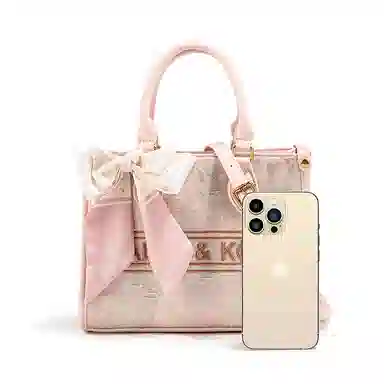 CAEISL&KCIEL Tote Bag Pink
