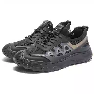 森达 织物 舒适 百搭 透气 低帮 生活休闲鞋 男款