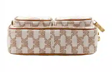 Michael Kors Jet Set Camera Bag Beige Brown