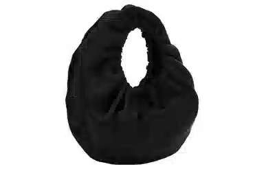 Alexander Wang Satin Top Handle Bag Black