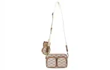 Michael Kors Jet Set Camera Bag Beige Brown