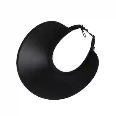 白卷 夏季休闲户外遮阳百搭大檐空顶帽 草编 聚酯纤维 防晒帽 男女同款情侣款