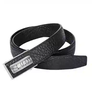 杰伦欧斯 钨钢自动扣 商务 头层牛皮 皮带 男款