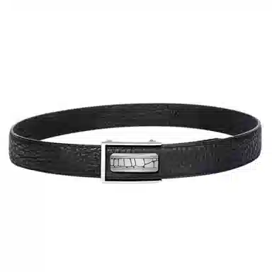 杰伦欧斯 钨钢自动扣 商务 头层牛皮 皮带 男款