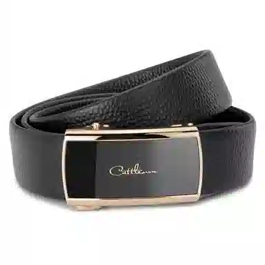 牛当家 内穿自动扣软皮商务 皮带 男款