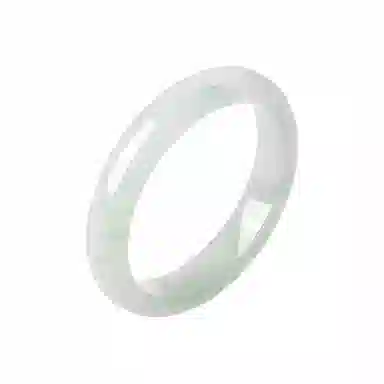 七小匠 清冷感 国潮风 复古 新中式汉服旗袍 百搭 青山黛 贵妃镯 玉髓 玉石手镯 女款