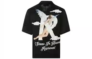 REPRESENT SS23 Black Shirt
