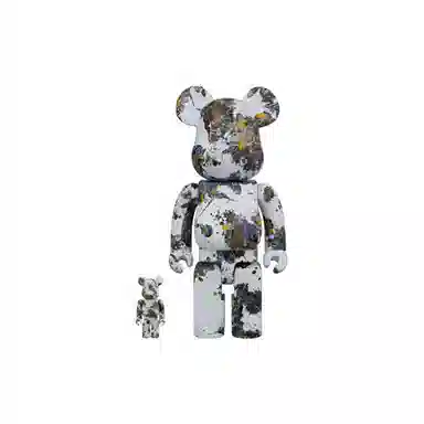 BE@RBRICK Jackson Pollock SPLASH