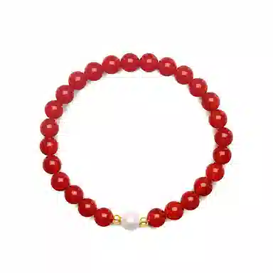 佐卡伊 鸿运转运珠 优雅高级经典轻奢高级感 精选送礼好物 玛瑙 珍珠 玉石手串 女款