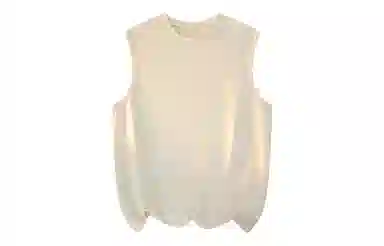 LA'T.WEEKEND Devil Smile Sleeveless Vest