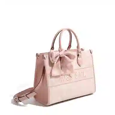 MISS GAIL Embroidered Tote Bag