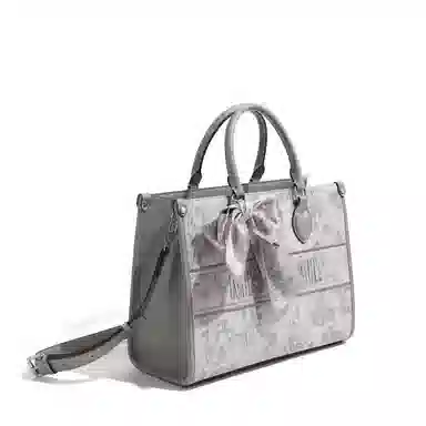 MISS GAIL Embroidered Tote Bag