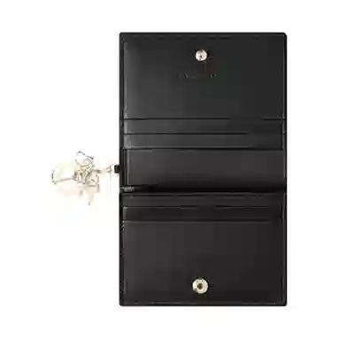 Dior Lady Dior Mini Wallet Black