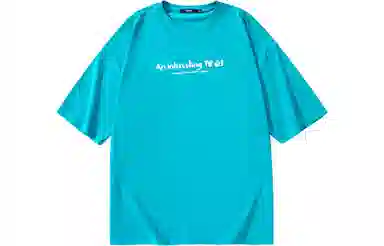 TVX Letter Print Oversized Cotton T-Shirt