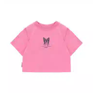 BJHG Gradient Reflective Butterfly T-Shirt