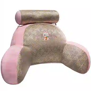 乐乐鱼 座椅靠垫 趴枕透气 玩偶周边