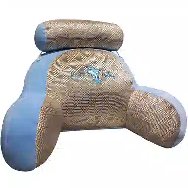 乐乐鱼 座椅靠垫 趴枕透气 玩偶周边