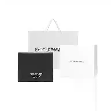 Emporio Armani Eagle Logo Foldable Wallet
