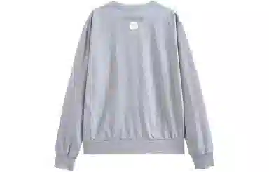 鬼洗 圆领印花长袖合身卫衣 男款