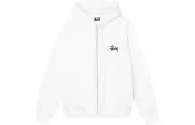 Stussy SS22 Basic Stussy Zip Hood Logo