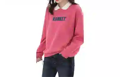 【dme】 加绒加厚保暖字母长袖卫衣 女款