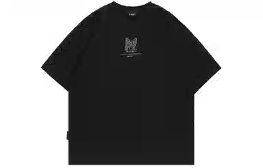 BJHG Gradient Reflective Butterfly T-Shirt