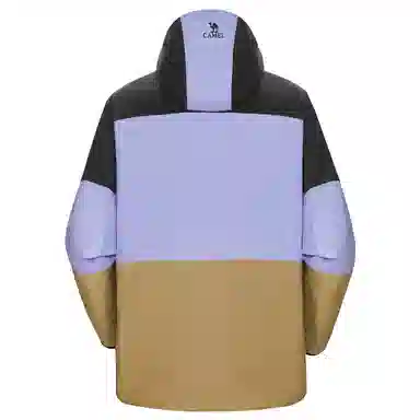 熊猫 抓绒内胆山系拼色户外三合一冲锋衣 男款