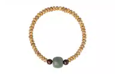 原生顺白月明星稀单圈 新中式小众女友简约设计搭配 文玩佛珠念珠#好运 星月菩提 手串 男女同款情侣款