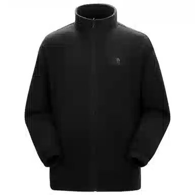 熊猫 抓绒内胆山系拼色户外三合一冲锋衣 男款