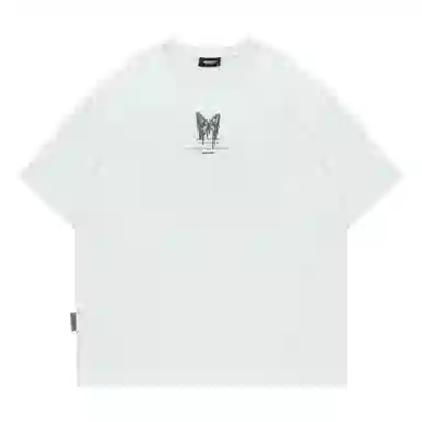 BJHG Gradient Reflective Butterfly T-Shirt