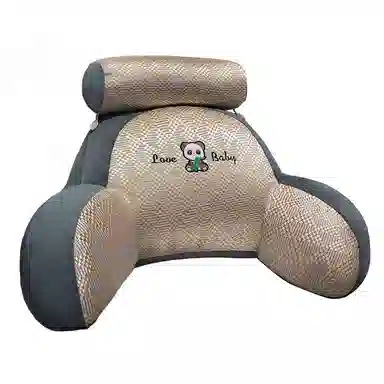 乐乐鱼 座椅靠垫 趴枕透气 玩偶周边