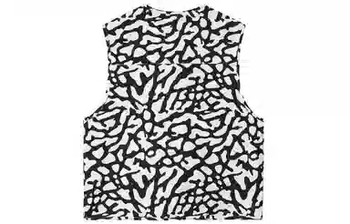 Jordan Flight Heritage V-Neck Vest Phantom Grey White