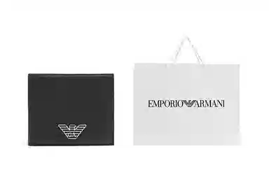 Emporio Armani Eagle Logo Foldable Wallet