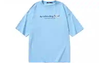 TVX Letter Print Oversized Cotton T-Shirt