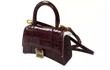 Balenciaga Hourglass Deep Red