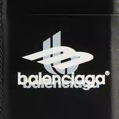Balenciaga Cash Card Holder Black