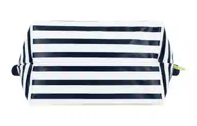 Longchamp Le Pliage 23 Navy White