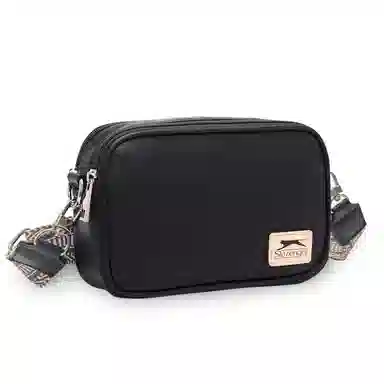Slazenger Retro Logo Waist Bag Black