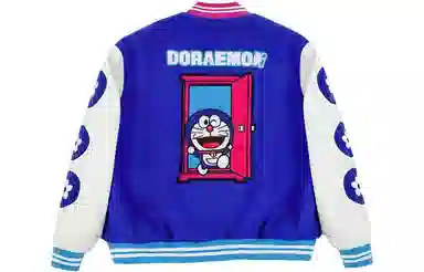 Vandy The Pink x Doraemon Baseball Jacket Blue
