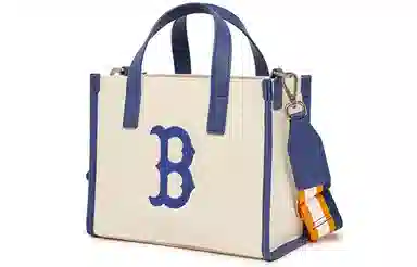 MLB Mini Tote Bag Blue White