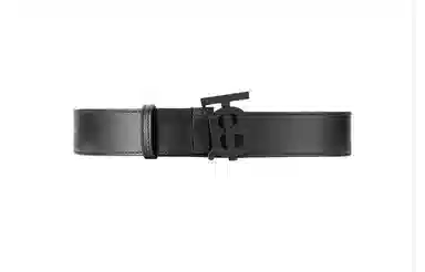 Burberry Leather Belt Black