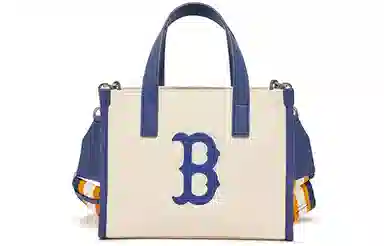 MLB Mini Tote Bag Blue White