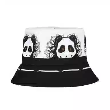 SWOFCARE Panda Embroidery Bucket Hat